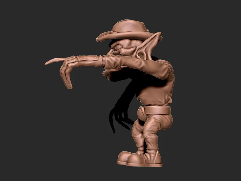 Mô hình Vogland Orc Freddy Krueger Fan miniature - Image 4