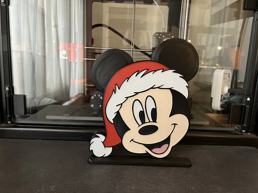 Móc treo cửa sổ Mickey chuột mừng Giáng Sinh - Image 1