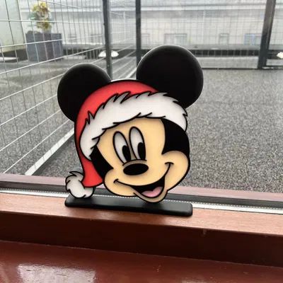 Móc treo cửa sổ Mickey chuột mừng Giáng Sinh