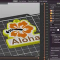 Móc Khóa Aloha Hoa Dâm Bụt Nhiều Màu - Thumbnail 3