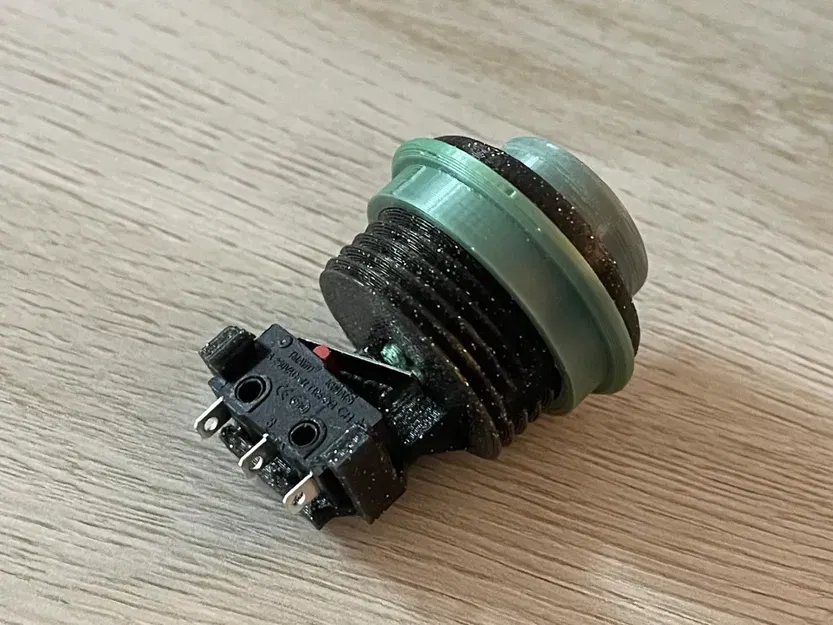 Nút Arcade Lõm Vặn Vào Tùy Chỉnh - Chắc Chắn Không Xoay Hay Tuột Ra - Image 2