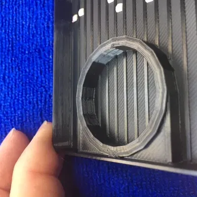 Khay có vòng giữ hũ sáp