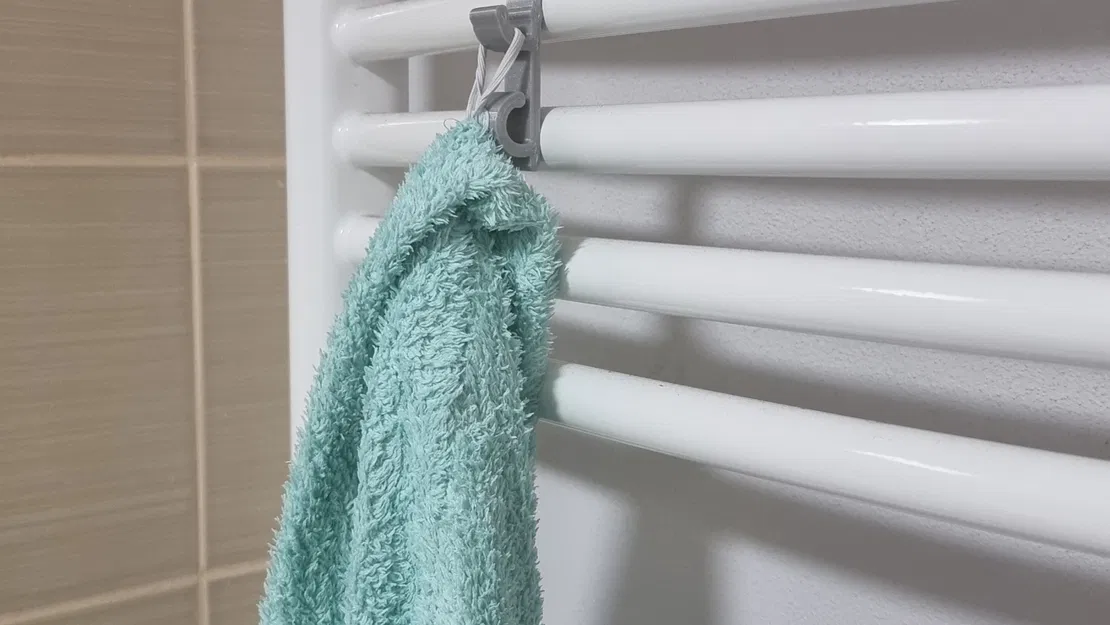 Móc treo khăn nhà tắm cho bộ tản nhiệt - Image 4