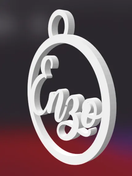 Quả Cầu Noel Tên Enzo - Image 2