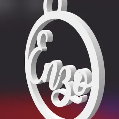 Quả Cầu Noel Tên Enzo