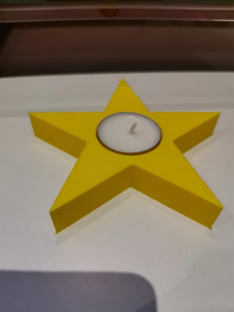 Chân nến hình ngôi sao - Image 1