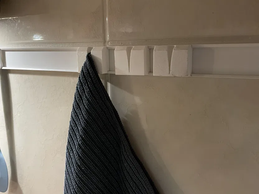 Kitchenware rearangable rail-hooks - Image 2