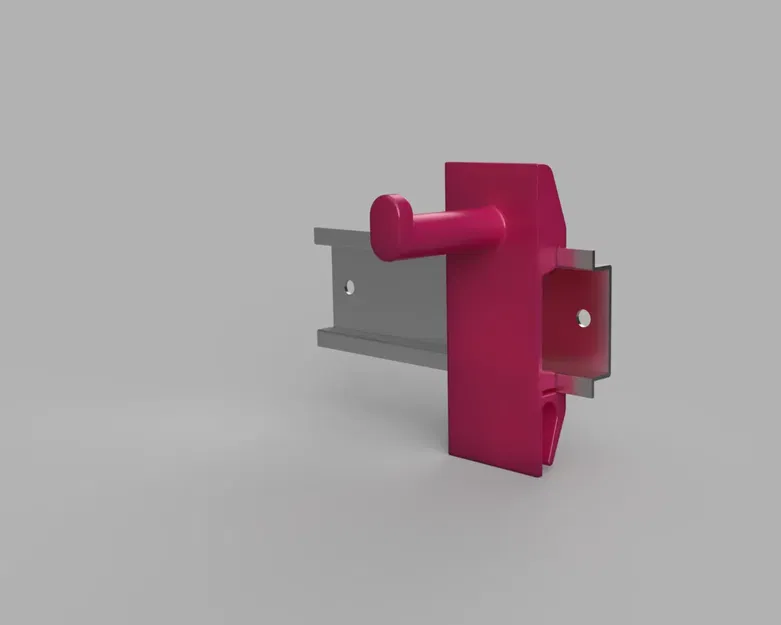 Móc treo cho thanh ray DIN - Image 1