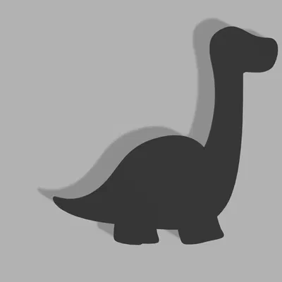 Tranh treo tường khủng long dễ thương - Phòng trẻ em