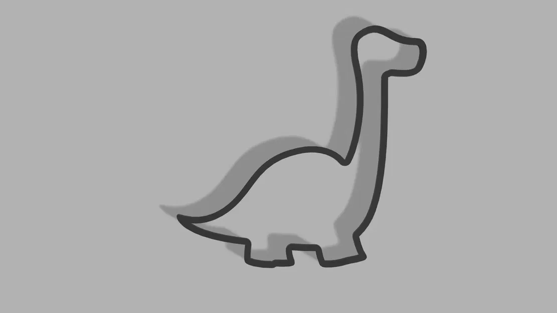 Tranh treo tường khủng long dễ thương - Phòng trẻ em - Image 2