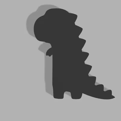 Tranh treo tường khủng long dễ thương - Phòng trẻ em