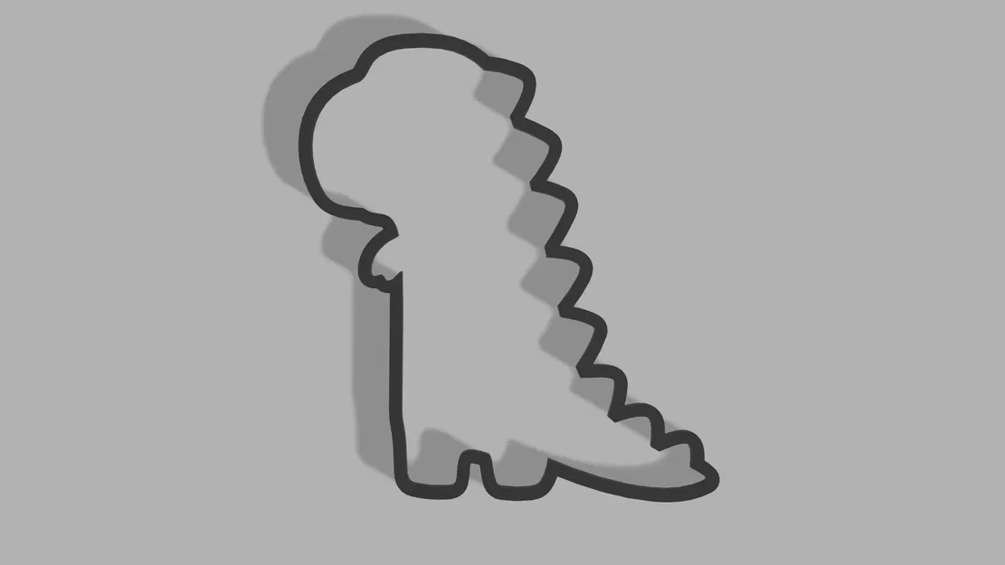 Tranh treo tường khủng long dễ thương - Phòng trẻ em - Image 4