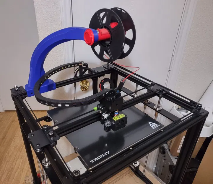 Giá đỡ cuộn dây tóc cho Tronxy X5SA với đầu đùn trực tiếp - Image 1