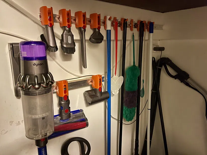 Giá đỡ phụ kiện Dyson tiêu chuẩn cho thanh ray DIN - Image 2