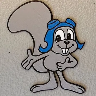 Nam Châm Sóc Bay Rocky Nhiều Màu