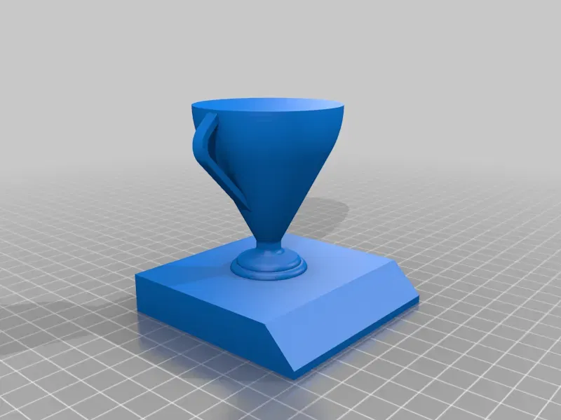 Cúp Bóng Đá (OpenSCAD) Đã Cải Tiến - Image 2