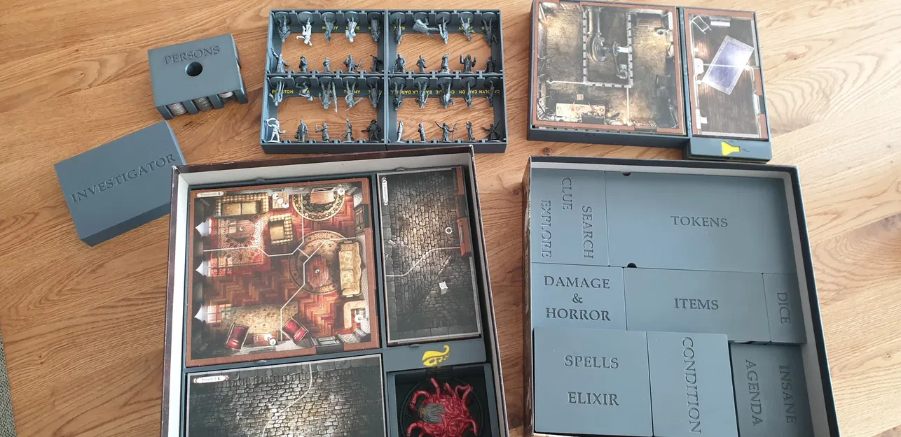 Khay Tổ Chức Mighty Mansions of Madness - Image 3