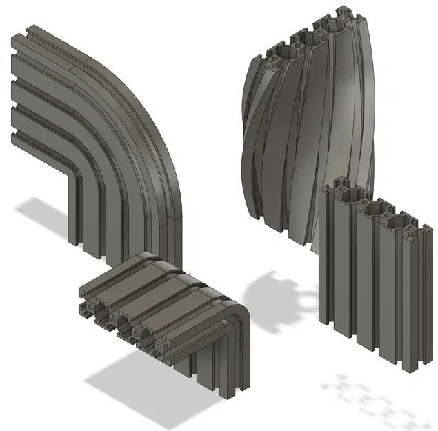 Nhôm Định Hình 2080 Kèm Sketch - Image 1