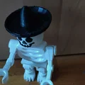 Phụ kiện Dia de los Muertos cho bộ xương kiểu Mega Lego - Thumbnail 2