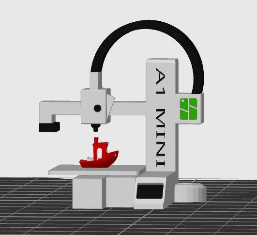 BambuLab A1 Mini - keychain - perfect to ease preorder pain! - Image 1