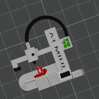 BambuLab A1 Mini - keychain - perfect to ease preorder pain!