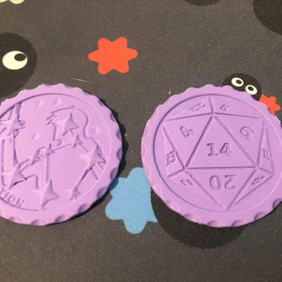 Token Lấy Cảm Hứng D&D 5e Hình Chiến Binh