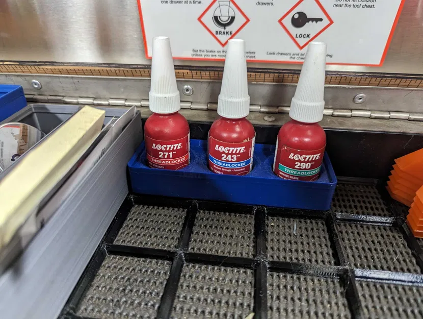 Kệ Đựng Chai Loctite 34oz cho Gridfinity 1, 2, và 3 - Image 1