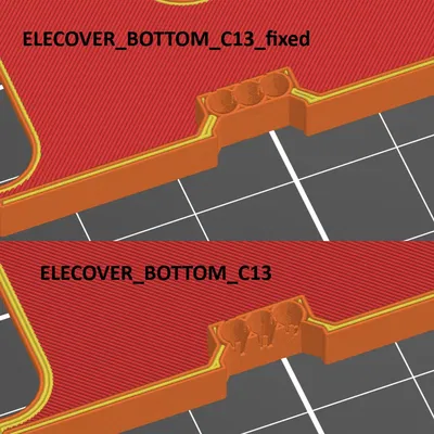 CR10 Smart Pro - Đế che cho bộ điều khiển đa vật liệu