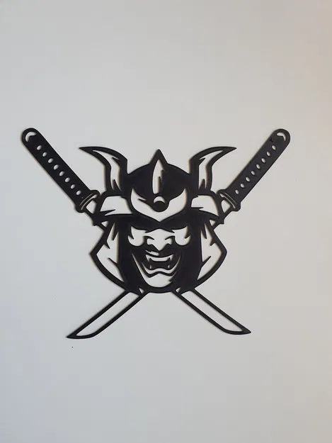 Trang Trí Tường Hình Samurai Đẹp Mắt - Image 1