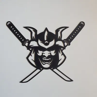 Trang Trí Tường Hình Samurai Đẹp Mắt