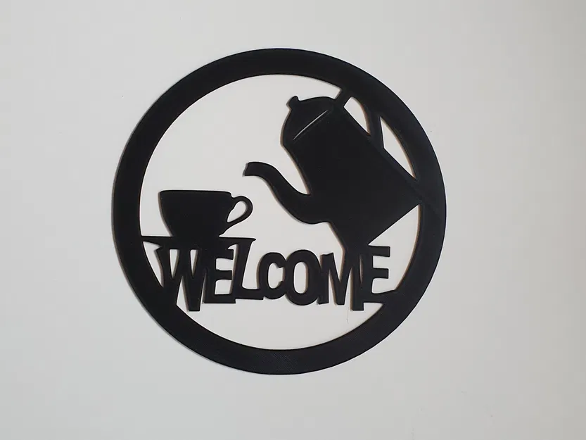 Welcome v1 Wall Decor - Image 1