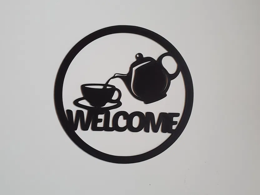 Welcome v2 Wall Decor - Image 1