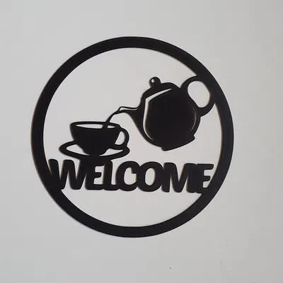 Welcome v2 Wall Decor