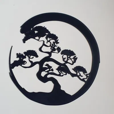 Bonsai Tree Wall Decor