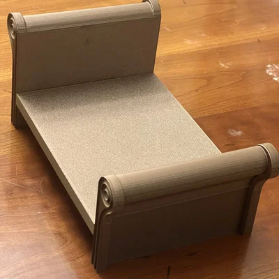 Giường Búp Bê Tỉ Lệ 1:12