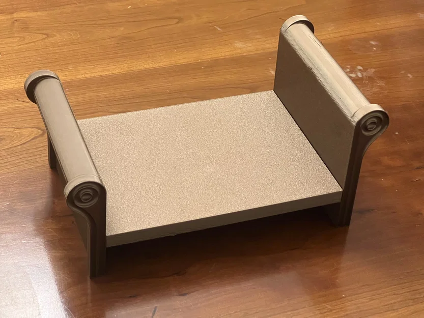 Giường Búp Bê Tỉ Lệ 1:12 - Image 2