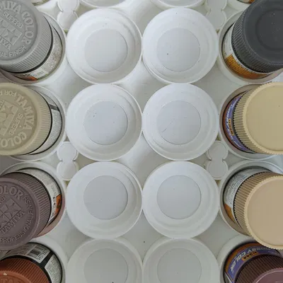 Kệ Đựng Sơn Mô Hình Module Đa Năng Cho Ngăn Kéo