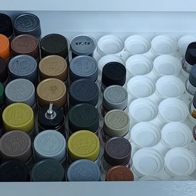 Kệ Đựng Sơn Mô Hình Module Đa Năng Cho Ngăn Kéo