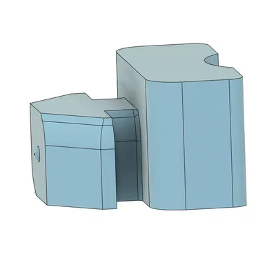 2020 Extrusion 3.6x1.25 Zip Tie Clip