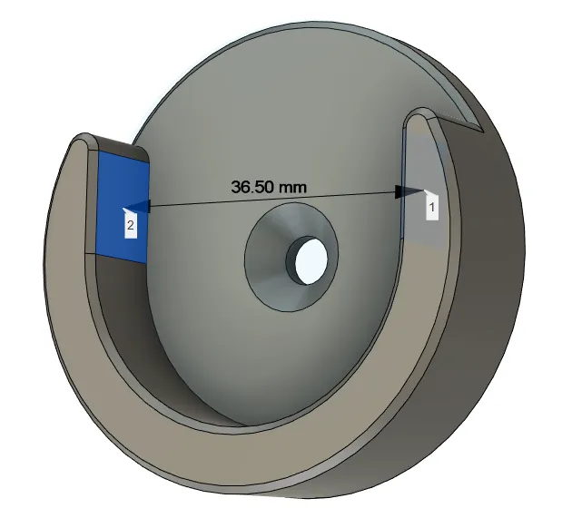 Giá Đỡ Thanh Treo Rèm Cửa Đường Kính 36mm - Image 1