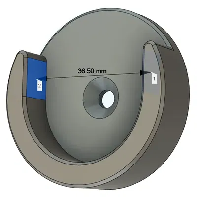 Giá Đỡ Thanh Treo Rèm Cửa Đường Kính 36mm