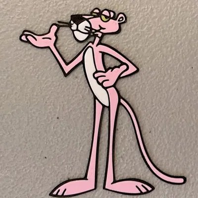 Nam Châm Pink Panther Đa Sắc Màu