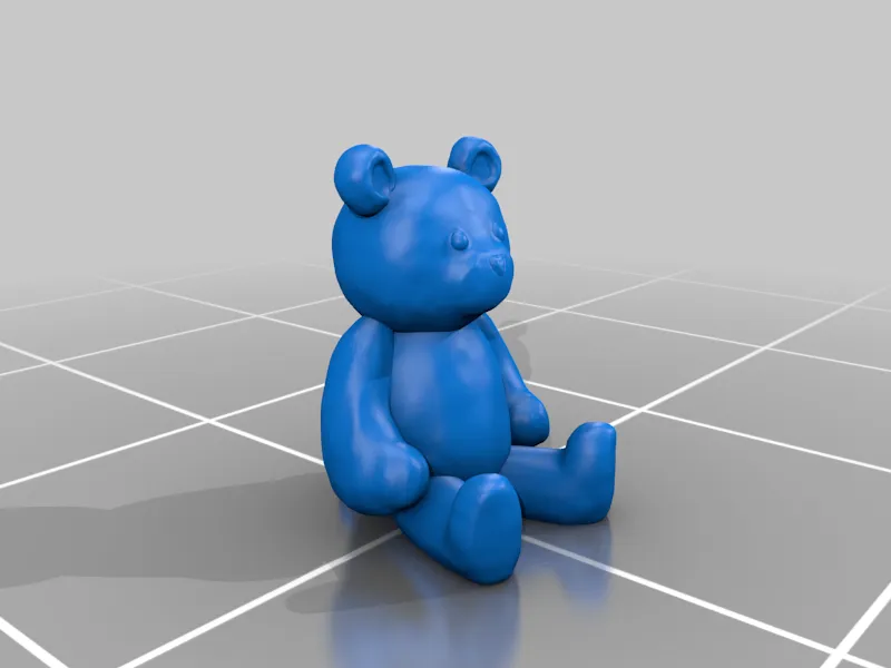 Gấu Bông Teddy Tự Thiết Kế Bằng Blender - Image 2