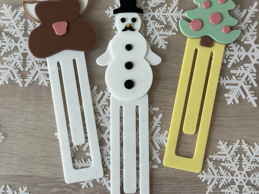 Bookmark và Kẹp Giấy Giáng Sinh - Image 1