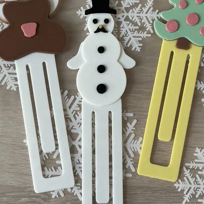 Bookmark và Kẹp Giấy Giáng Sinh