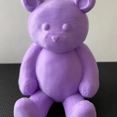 Gấu Bông Teddy Tự Thiết Kế Bằng Blender