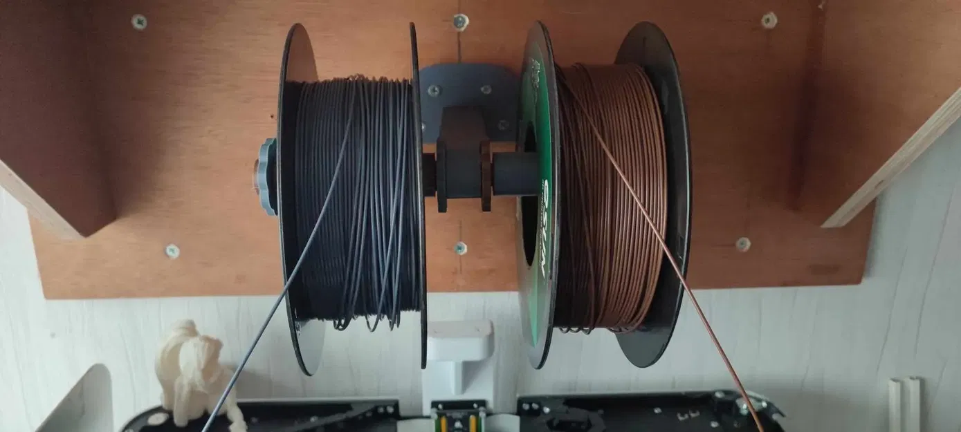 Double Filament holder, wall mount - Image 3