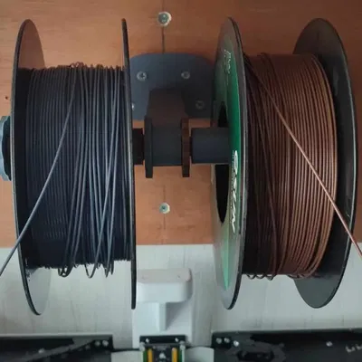 Double Filament holder, wall mount