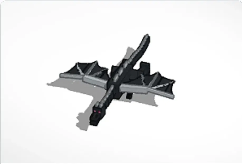 Mô Hình Rồng Ender Minecraft - Image 1