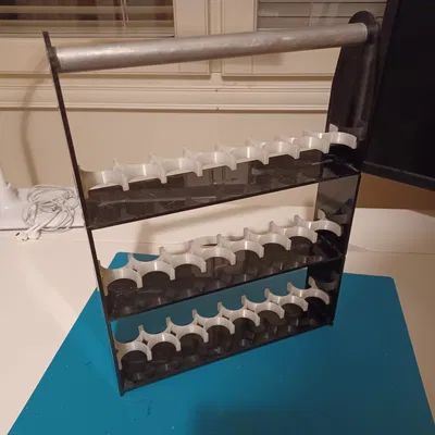 Giá đỡ sơn cho chai sơn Vallejo và các loại tương tự